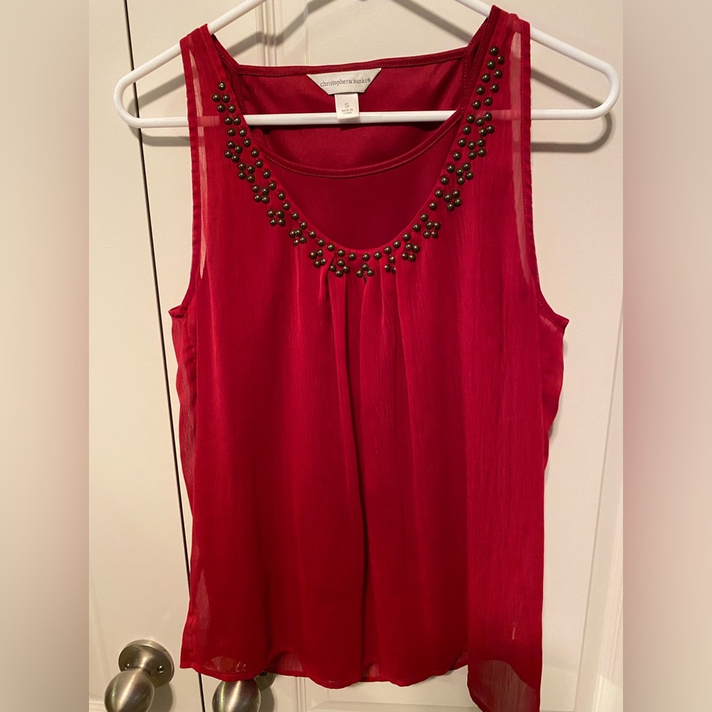 Christopher & Banks Sleeveless Top . Size: Small